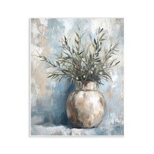 Stupell Industries Potted Olive Branches Wall Plaque Art - 1 of 4