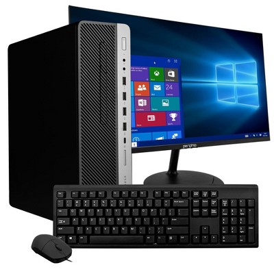 HP EliteDesk 800G3 Desktop Computer | Quad Core Intel i5 (3.2) | 8GB DDR4 RAM | 500GB HDD Hard disk Drive | Win 10 Pro (Manufacturer Refurbished)