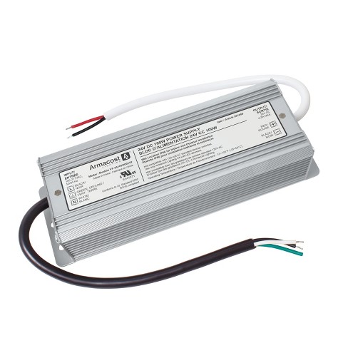 Armacost Lighting Standard Indoor/outdoor Led Driver 24v Dc Chargers 100w :  Target