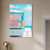 Art Remedy Italian Lifeguard House Beach Life Inspired Wall Art Unframed - 2 of 4
