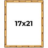 PosterPalooza | 17x21 Bamboo Picture Frame, UV Acrylic, 4 Finishes - Brown, Black, Gold, and Natural - 2 of 4