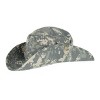 CTM Men's Crushable Wide Brim Camo Boonie Hat with Chin Cord - 3 of 4