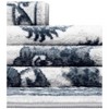 Unique Loom Boston Collection Area Rug - Floral - 4 of 4