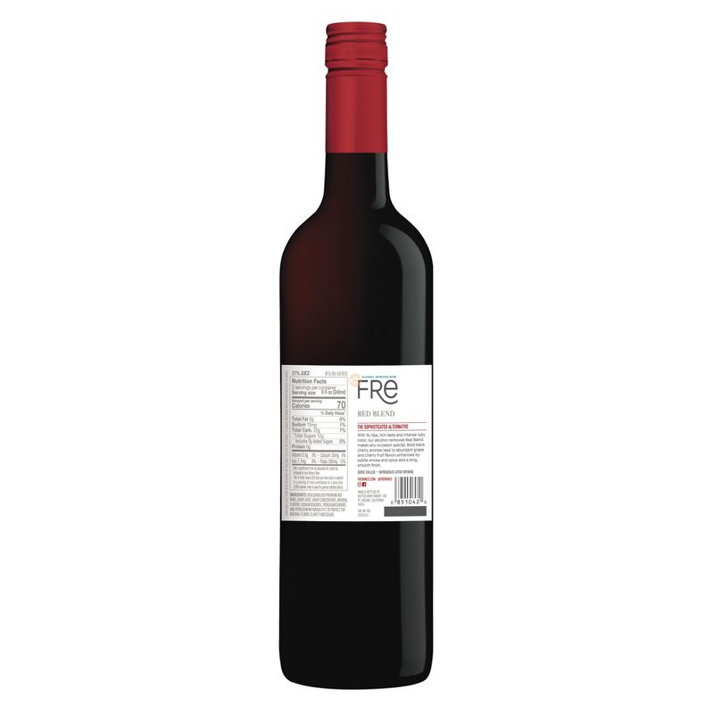 FRE Alcohol-Free Premium Red Blend - 750ml Bottle, 6 of 7