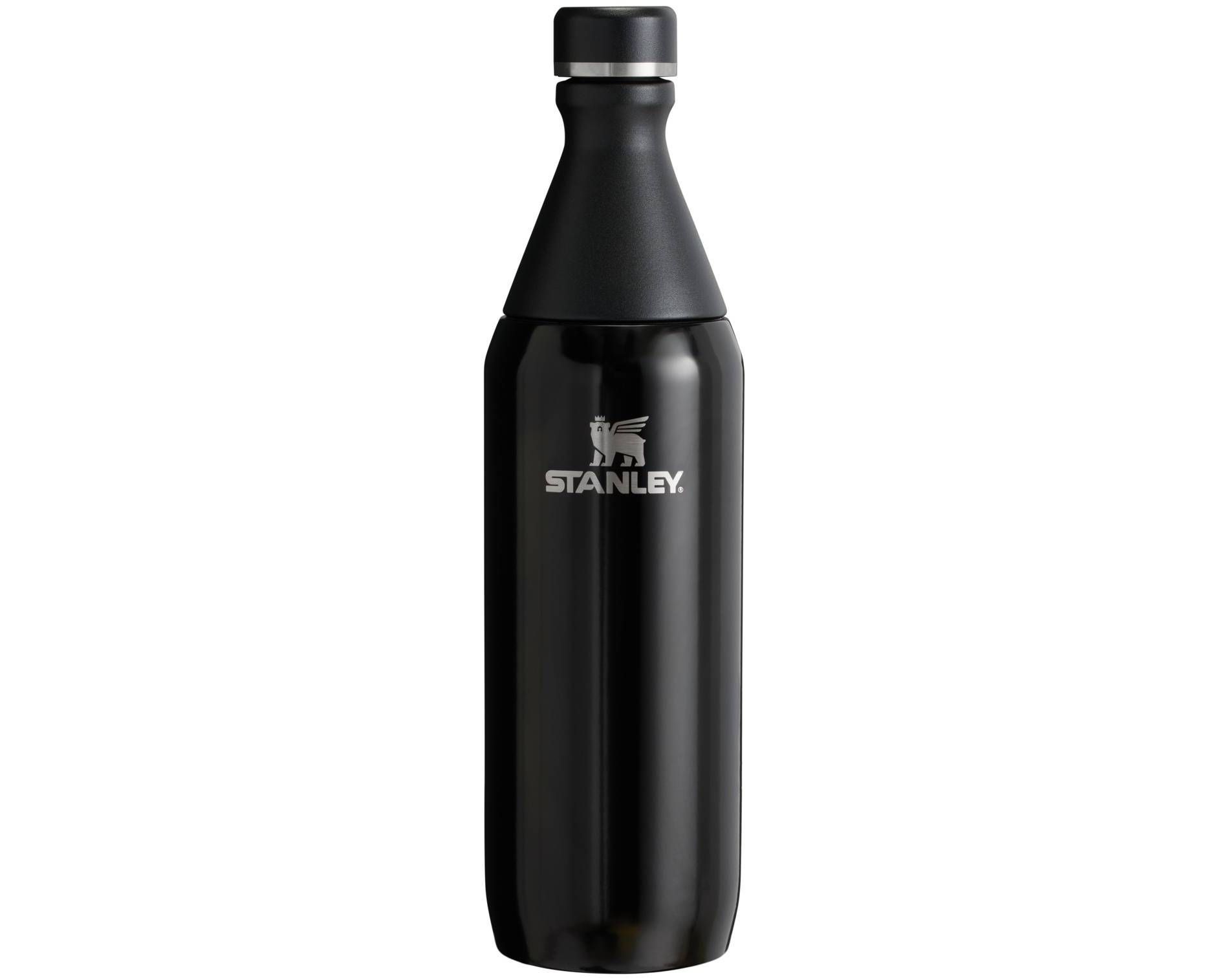Stanley 20 oz All Day Slim Bottle Black 2.0 Gloss