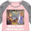 Girls' - Disney - The Sword And The Stone Shirt Tail Raglan Graphic T-shirt - 2 of 4