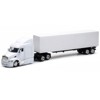 Peterbilt 387 Truck with Dry Goods Trailer White "Long Haul Trucker" Series 1/43 Diecast Model by New Ray - 4 of 4