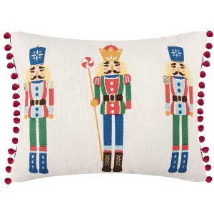 Nutcracker Trio Pillow 14x18 - Levtex Home - 1 of 3