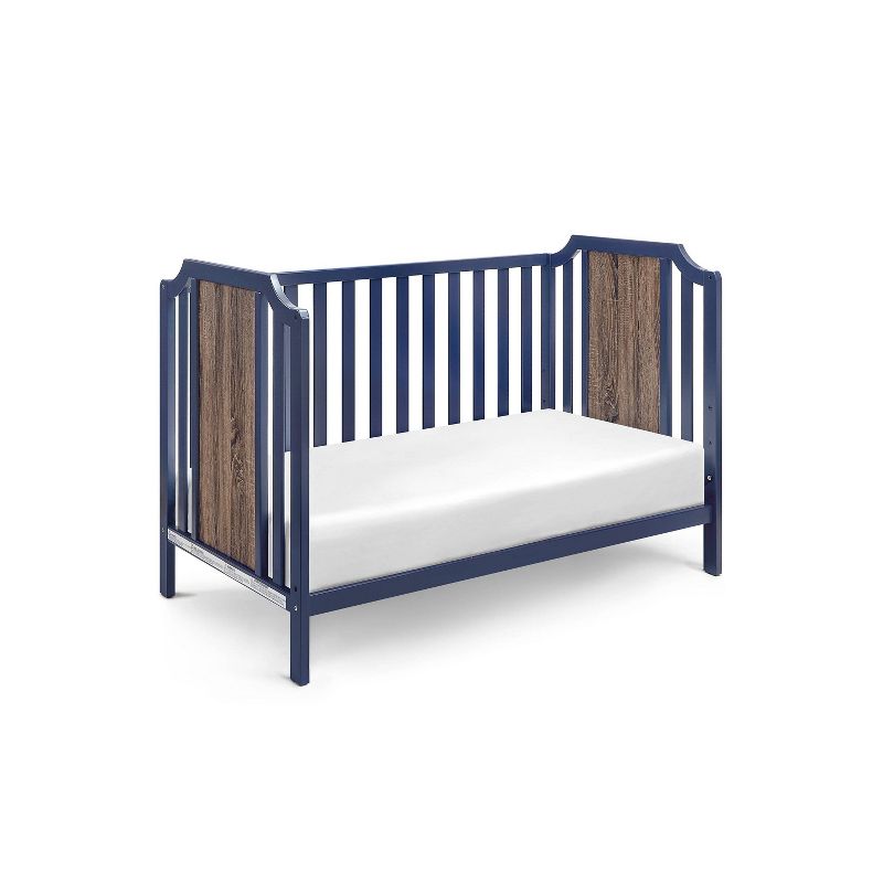 Suite Bebe Brees 3-in-1 Convertible Island Crib - Midnight Blue/Brownstone, 6 of 9