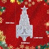 JDICTION Christmas Tree Resin Mold - "We Wish You A Merry Christmas" Silicone Epoxy Mould for Xmas Gifts & Home Decoration - 2 of 4