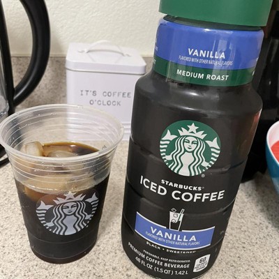 starbucks iced coffee vanilla