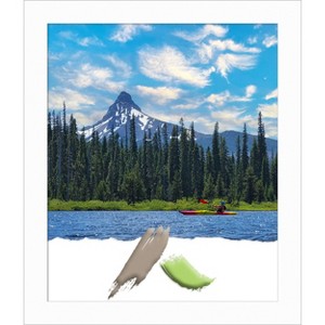 Amanti Art Basic Narrow Wood Picture Frame - 1 of 4