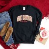 Simply Sage Market Women's Graphic Sweatshirt Be My Valentine Varsity Leopard - 3 of 3