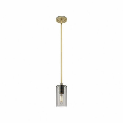 Crown Point - 1 Light Pendant In Industrial Style-8.38 Inches Tall and 3.88 Inches Wide