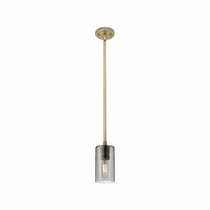 Crown Point - 1 Light Pendant In Industrial Style-8.38 Inches Tall and 3.88 Inches Wide - 1 of 1