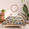 Deny Designs Marta Barragan Camarasa Butterflies in The Meadow Comforter and Pillow Sham - 3 of 4