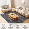 Washable Area Rugs for Living Room, Non-Slip Modern Abstract Rug for Bedroom, Low Pile Stain-Resistant Soft Contemporary Neutral Carpet - 3 of 4