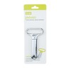 Jeeves™: Twin Prong Bottle Opener by True, Silver Finish - 4 of 4