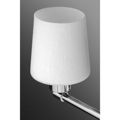 34" Chrome Dimmable 4-Light Vanity Fixture