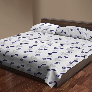 Sweet Home Collection NBA Utah Jazz Bed Sheet Sets - 1 of 4