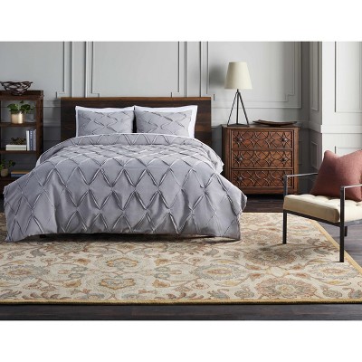 Hauteloom Caesar  Hand Tufted Tan 1012 Wool Rug