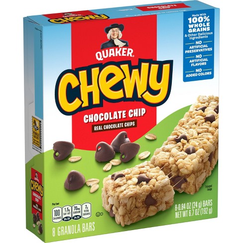 Quaker Chewy Chocolate Chip Granola Bars - 8ct - image 1 of 4
