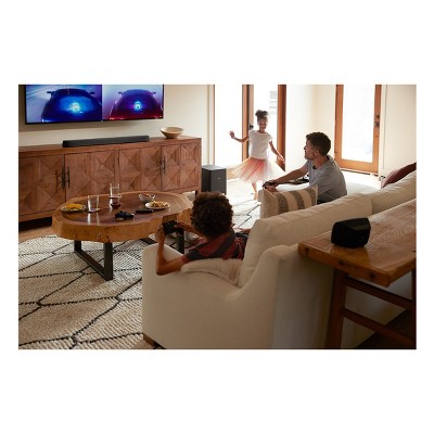 Black 7.1.2 Channel Wireless Soundbar System with Dolby Atmos