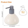 Unique Bargains Body Wash Shampoo Ceramic Foaming Soap Dispenser with Pump - 2 of 4