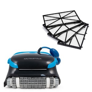 DOLPHIN Nautilus CC Plus Robotic Pool Vacuum Cleaner with Upgraded Filters - 1 of 4