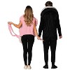 Rasta Imposta Adult General Sizing Sneaker & Stuck Gum Couples Halloween Costume Apparel Sets 2pk - Pink One Size - 2 of 2