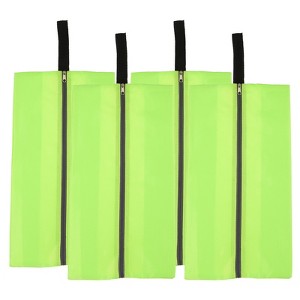 Unique Bargains Waterproof Outdoor Travel Portable Shoes Bag with Zipper 4 Pcs - 1 of 4
