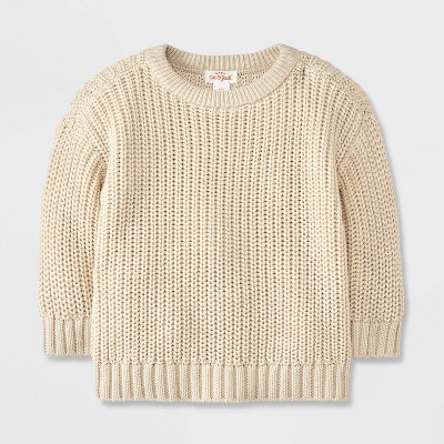 Cat Jack Brandclub Baby Pullover Sweater Cat Jack Cream Newborn