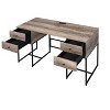 PAGED Home Office Desk Morden Writing Desk with 4 Storage Compartments Simple Computer Desk for Study - 2 of 4