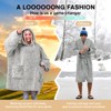 Inhand Wearable Blanket Hoodie for Adult Flannel Oversized Hoodie Sweatshirt Blanket with Pockets Birthday Gifts for Women - 4 of 4