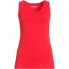 Lands' End Women's Cotton Tank Top - 3 of 3