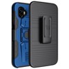 Nakedcellphone Rugged Case with Stand and Belt Clip Holster for Samsung Galaxy XCover 6 Pro Phone - 3 of 4