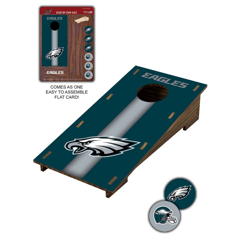 NFL Philadelphia Eagles Desktop Cornhole, 1 of 3