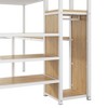 NicBex Full Size Loft Bed with Desk & Storage Staircase,Full Loft Bed with Built-in Wardrobe,LED Lights,Metal Loft Bed for Kids,Teens,Adults - 4 of 4