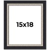 PosterPalooza | Embellished Black Picture Frame - UV Acrylic, Foam Board Backing, Hanging Hardware - 2 of 4