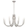 Savoy House Sorrento 8 - Light Chandelier in  Satin Nickel - 4 of 4