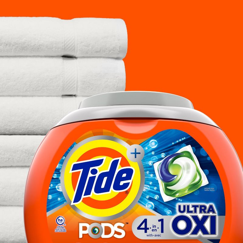 Tide Pods Ultra Oxi Laundry Detergent Pacs, 4 of 9