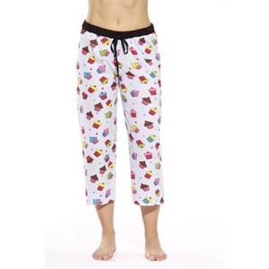 Just Love 100% Cotton Women Pajama Capri Pants Sleepwear - 1 of 2