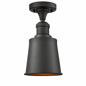 Addison - 1 Light Semi-Flush Mount In Traditional Style-9 Inches Tall and 5.25 Inches Wide - 1 of 1