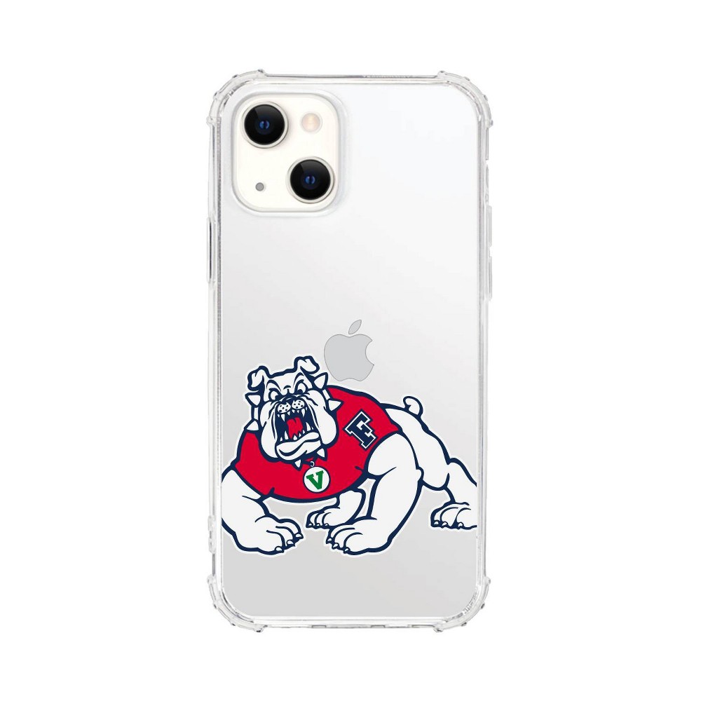 Photos - Other for Mobile NCAA Fresno State Bulldogs Clear Tough Edge Phone Case - iPhone 13 mini