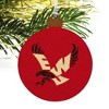 Eastern Washington University Primary Wood Christmas Tree Holiday Ornament - 4 of 4