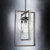 Urban Ambiance Luxury Minimalist Pendant Light,  13.125"H x 8.25"W,  Brushed Nickel Finish, UHP3250 - 3 of 4