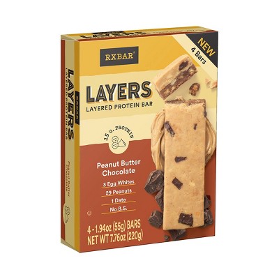 RXBAR Peanut Butter Chocolate Layers - 7.76oz/4pk