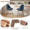 Bekrvio 26'' Counter Height Bar Stools, PU Leather Upholstered - 4 of 4