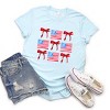 Simply Sage Market Coquette Flags Chart Short Sleeve Tee - 3 of 4