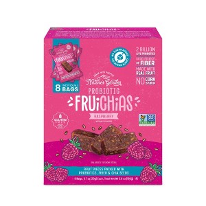 Nature's Garden Snacks Probiotic FruiChia Raspberry Fruit Snacks